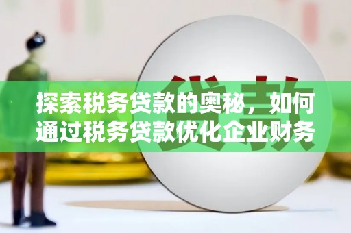 北镇探索税务贷款的奥秘，如何通过税务贷款优化企业财务