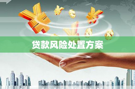 北镇贷款风险处置方案