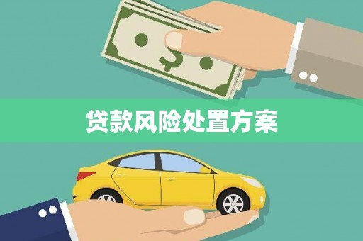 北镇贷款风险处置方案